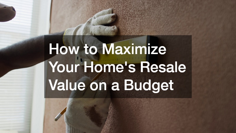 How to Maximize Your Homes Resale Value on a Budget